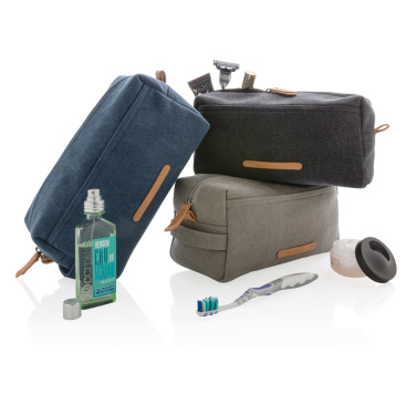 Logo trade firmakingituse pilt: Lõuendist tualett-tarvete kott PVC-vaba