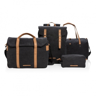 Logo trade reklaamkingi pilt: Lõuendist reisi-/nädalavahetusekott PVC-vaba