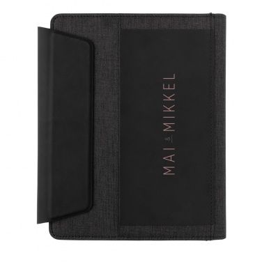 Logo trade reklaamkingid foto: Fiko juhtmevaba laadimise A5 portfell koos akupangaga