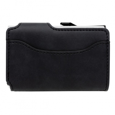 Logotrade ärikingituse foto: Standardne alumiiniumist RFID kaardihoidja PU rahakotiga