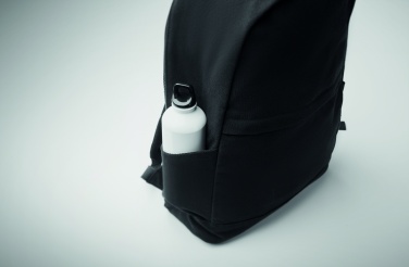 Logotrade ärikingituse foto: 15-tollise sülearvuti seljakott, valmistatud taaskasutatud eelkasutatud puuvillast ja taaskasutatud polüestrist, kohandatava trükilahendusega.