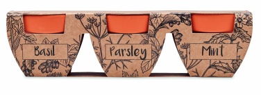 Logo trade reklaamkingid foto: Terrakota 3 ürdipoti komplekt