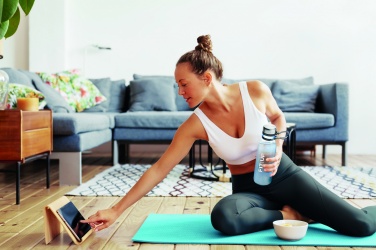 Logo trade reklaamtoote pilt: Fitness jooga matt köis ja kott