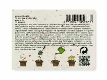 Logotrade firmakingitused pilt: Rohu/seemnepaberi memoblokk