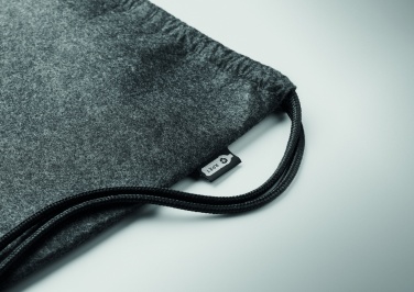 Logo trade reklaamtooted foto: RPET vildist nööriga kott