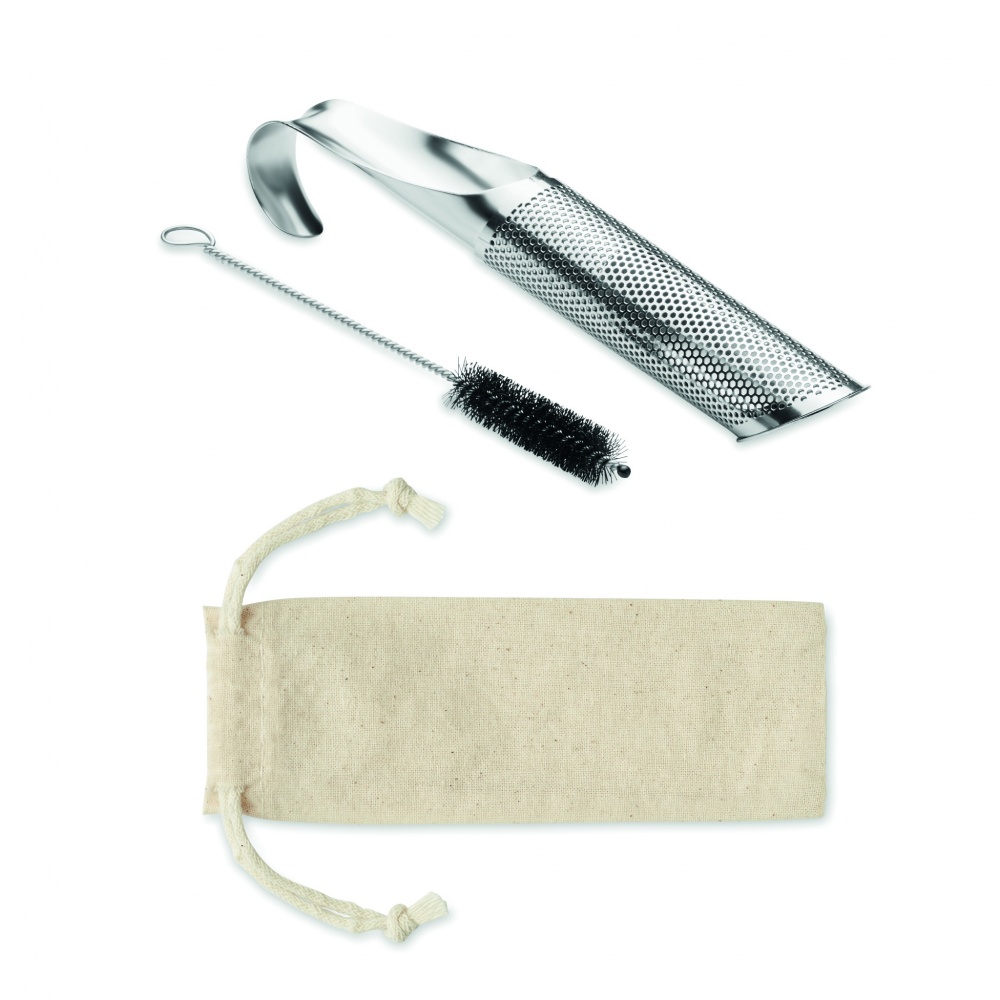 Logo trade reklaamkingitused foto: Roostevabast terasest teetõmmis