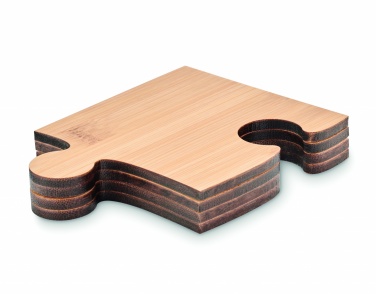 Logo trade ärikingitused foto: Puzzle kujuliste tassialuste komplekt