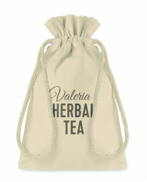 Logo trade firmakingi pilt: Väike puuvillane nööriga kott