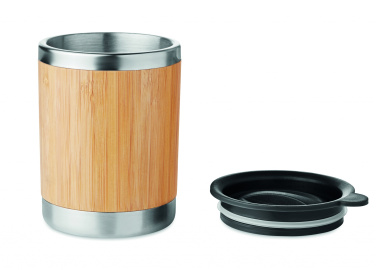 Logotrade ärikingitused pilt: Bambusest kaanega trummel 250ml