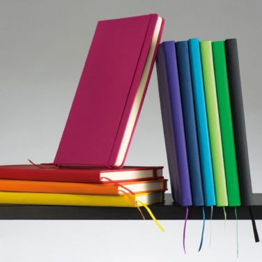 Logo trade reklaamtooted foto: Sametiste kaantega A5 märkmik Kiel