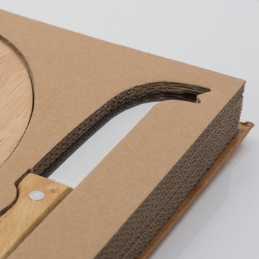 Logo trade firmakingituse pilt: Juustu lõikelaud noaga GOUDA