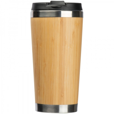 Logotrade reklaamkingi foto: Roostevabast terasest kruus BAMBOOGARDEN 400 ml