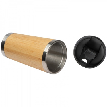 Logo trade reklaamtooted foto: Roostevabast terasest kruus BAMBOOGARDEN 400 ml