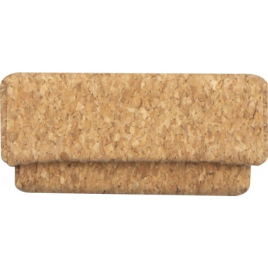 Logotrade reklaamkingi foto: Keerd-süsteemiga korgist pastapliiats LILLEHAMMER