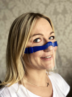 Logotrade firmakingituse foto: HESTIA näokaitse - läbipaistev mask suu ja nina jaoks 1452162