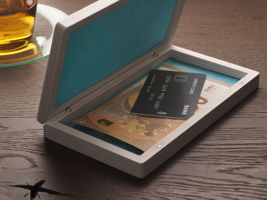 Logo trade reklaamkingid foto: Puidust arvelduskarp 1816121