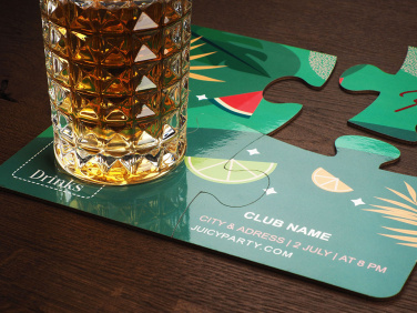 Logo trade reklaamtoote pilt: Komplekt 4 PUZZLE tassialust 1835117