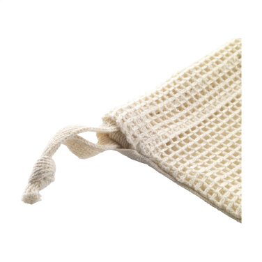 Logotrade reklaamtooted pilt: Natura Organic GOTS võrgust puuviljakott (120 g/m²)