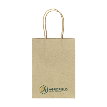 Logotrade ärikingituse foto: Leaf It Bag taaskasutatud murupaber (120 g/m²) S