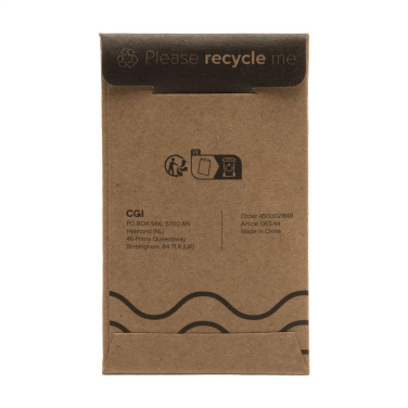 Logo trade firmakingituse pilt: Bambusest ristkülikukujuline võtmehoidja