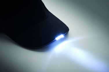 Logo trade ärikingi pilt: LUZCAP 5 paneeliga LED puuvillane müts 220gr/m²