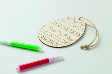 Logotrade ärikingi foto: Puidust munavärvimise komplekt