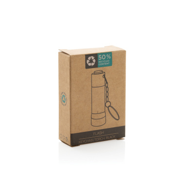 Logotrade reklaamtoote foto: Flash RCS taaskasutatud alumiiniumist võtmehoidja taskulamp