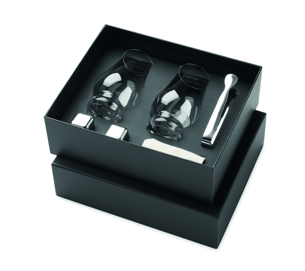 Logotrade ärikingi foto: Viski degusteerimisklaaside komplekt MALT