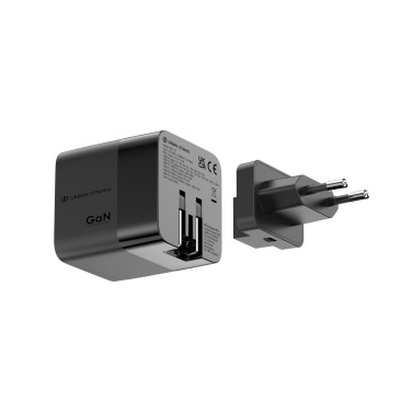 Logo trade meened foto: Urban Vitamin Mendocino 65W GaN laadija sissetõmmatava kaabliga