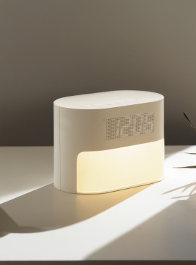 Logotrade firmakingituse foto: LumaRise RCS taaskasutatud plastist äratuskell