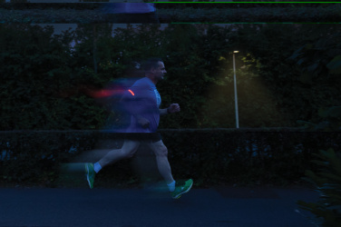 Logo trade reklaamkingid foto: Lumi Sprint RCS plastikust laetav LED-rihm