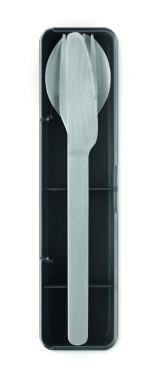 Logotrade firmakingituse foto: MESTECK roostevabast terasest söögiriistade komplekt