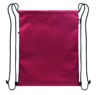 Logotrade reklaamkingituse foto: DAYKIT 420D RPET-ist pingutusnööriga kott