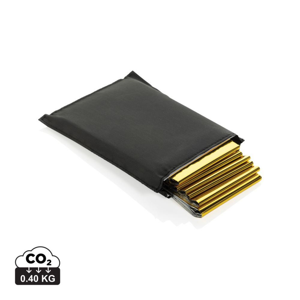 Logotrade ärikingituse foto: Solra hädaolukorra fooliumtekk