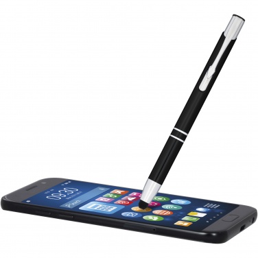 Logotrade liikelahja mainoslahja kuva: Moneta-kosketuskynä-kuulakärkikynä, metallia