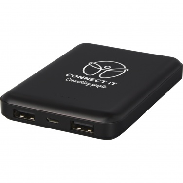 Logo trade mainostuotet tuotekuva: Gleam 5000 mAh:n ultraohut valaistuva varavirtalähde