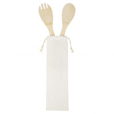 Logo trade mainostuotet tuotekuva: Endiv salaattiottimet bambusta