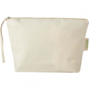 Logo trade mainoslahjat tuotekuva: Orissa 180 g/m² organic large accessory pouch 3L