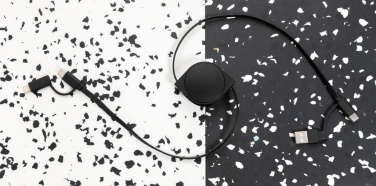 Logotrade liikelahjat mainoslahjat tuotekuva: RCS 6-in-1 kaapeli kierrätetystä muovista ja TPE:stä