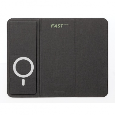 Logo trade liikelahja mainoslahja tuotekuva: Artic magneettinen hiirimatto 10W laturilla