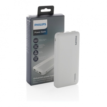 Logo trade mainostuote kuva: Philips 10000mAh ohut varavirtalähde