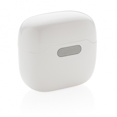 Logo trade mainoslahjat tuotekuva: TWS kuulokkeet UV-C sterilointilatauskotelolla