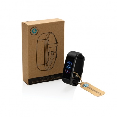 Logo trade mainostuotet tuotekuva: RCS Sense Fit sykemittarilla kierrätetystä TPU :stä