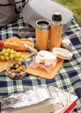 Logo trade liikelahja mainoslahja tuotekuva: Bambusta valmistettu matkatermospullo