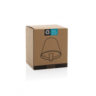 Logo trade liikelahja mainoslahja tuotekuva: BottleGlow RCS kierrätysmuovinen pullolamppu