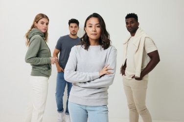 Logo trade liikelahjat mainoslahjat kuva: Iqoniq Denali värjäämätön collegepaita kier. puuvillasta