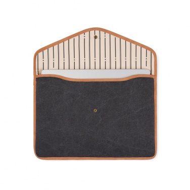 Logotrade mainoslahjat kuva: VINGA Bosler 14" kannettava laukku kierrätetystä canvasta