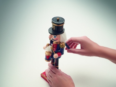 Logotrade liikelahjat mainoslahjat tuotekuva: Pähkinänsärkijä koriste puusta