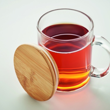 Logotrade mainoslahja tuotekuva: Lasimuki 300 ml kierrätyslasia