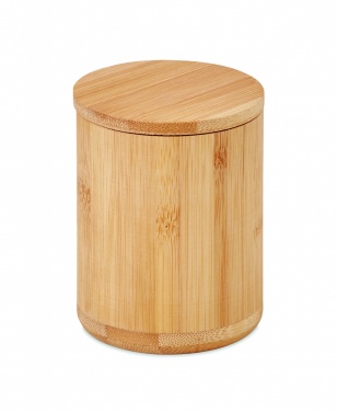 Logo trade mainostuote kuva: Bambu vanulappu rasia